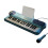 Interactive Kids Piano Electronic Keyboard With Microphone 37 Keys 5 Sound Modes Blue 1