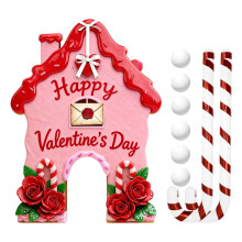Valentine Day Gingerbreads Golf Game Set for Couples Holiday Celebration Activity 12