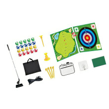 Golfing Croquet Game for Children's Outdoor Parties Easy to Assemble