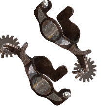 Boot Spurred Rotating Teeth for Harmless Equine Guidance and Better Sensitivity