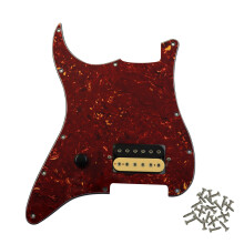 Light Weight Plastic Electric Guitar Pickup Assembly Single Double Coil Pickup Color6