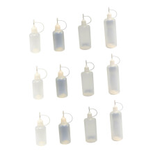 12 Syringes Style Squeeze Bottles Crafting Tools Laboratory Sealed Storage Solution C