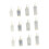 12 Syringes Style Squeeze Bottles Crafting Tools Laboratory Sealed Storage Solution C 1