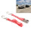 Red 25mm Ratchet Straps Rust Proof 1in 1