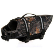 (Black Camo,L(23-40 kg))Chaleco salvavidas para mascotas perro Top seguridad reflectante rayas preservador ropa de natación