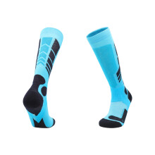 Thermal Acrylic Sock Nonslip Design Cold Resistance for Snowboarding Hiking .sky. blue M