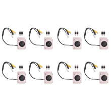 8X Microfoonluidsprekerapparaat voor Beveiligingscamera Buiten Waterdicht voor IP-Camera Audio-Opname Bidirectionele Radio-Intercom