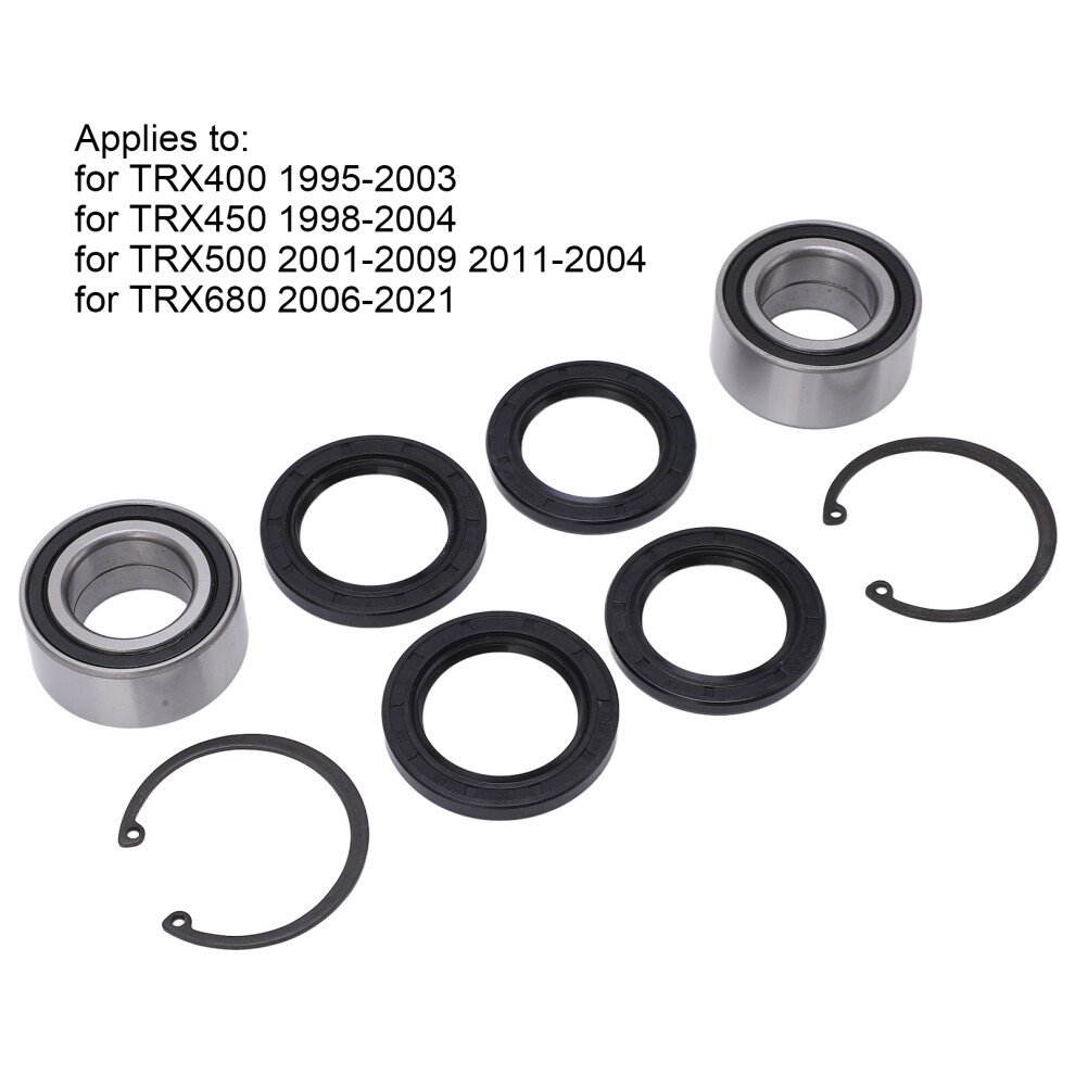 Atv Wheel Bearing Set 91051 Ha7 651 Steel 7293282024632