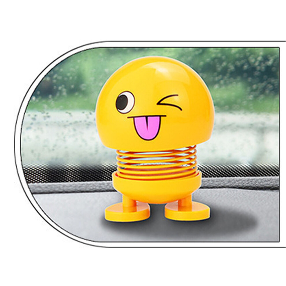 Spring Bobble Head Car Decor Toy 7293282037137