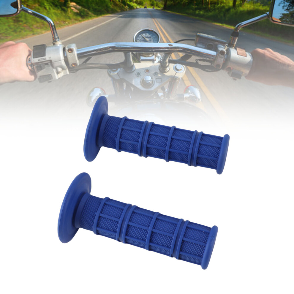 22/25Mm Silicone Grips Pair Blue 7293282036055