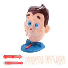 Novelty Toys Simulate Face Shape Squeeze Acne Toy Popping Pimple Parent-Child Board Game Funny Family Party Games