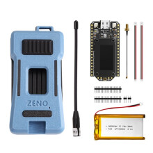 Kit de Placa de Desenvolvimento Heltec V4.3 para Meshtastic LoRa 32 com Display OLED SX1262 de 27dBm, WiFi BLE 868-915MHz, Caixa Impressa em 3D e