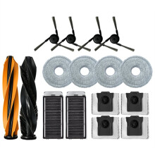 16 Stuks Vervangende Accessoires voor  L40s Ultra / L40s Pro Ultra Stofzuiger: Borstel, Filter, Dweil, Stofzak