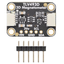 4366 TLV493D Trippelaxlig Magnetometersensormodul STEMMA QT Qwiic I2C 3D-Magnetfältsdetektering för ESP32