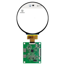 TFT LCD Round Display with -Compatible Driver Board IPS HD Circular Screen for Raspberry Pi 5/4B 4" 720x720