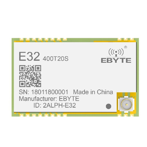 EBYTE E32-400T20S-V2.0 LoRa Wireless Module 433MHz 20dBm RF UART Support LoRa FLRC GFSK Long Distance 5Km