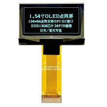 Moduł Wyświetlacza OLED 1,54 Cala, Rozdzielczość 128x64, Układ SSD1309, Obsługuje Interfejs IIC SPI dla B