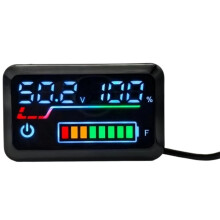 Indicateur de Batterie pour Véhicule Électrique 48V-72V - Scooter - Petit Indicateur Précis - Haute Qualité et Durabilité