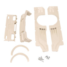 per WPL D12 1/10 RC Parti di Aggiornamento per Auto RC Carrozzeria per Auto Kit Circondati Accessori per Coperture Decorative