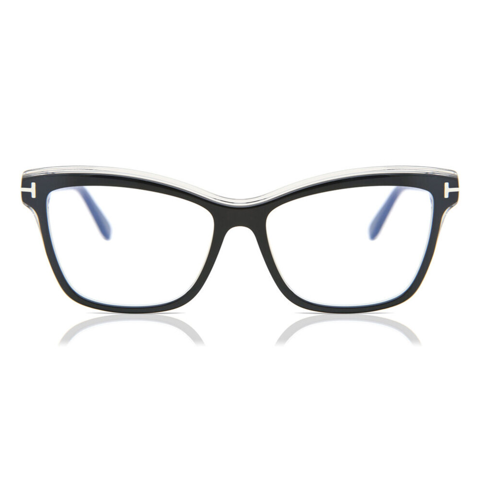Tom Ford Ft5619-B 001 Blue-Light Block Women New Eyeglasses
