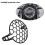 Grille de Protection de Phare de Moto pour  Eliminator 500, Accessoires. 4