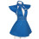 (M) Blaues Stewardess-Uniform-Showparty-Outfit 6