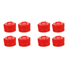 8X Filtri per Lavatrice, Setaccio Valvola di Ingresso Lavaggio, Setaccio Macchina per Lavaggio, Depuratore Acqua, Filtro Acqua Domestico Rosso