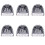 6 St. Hårklippningsblad för Codos CP-6800 KP-3000 CP-5500 1