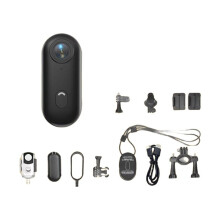 1080P Thumb Action Camera WIFI Hands-Free POV Recording with Cycling Accessories for Work Travel Pet Walk Swim Cycling A
