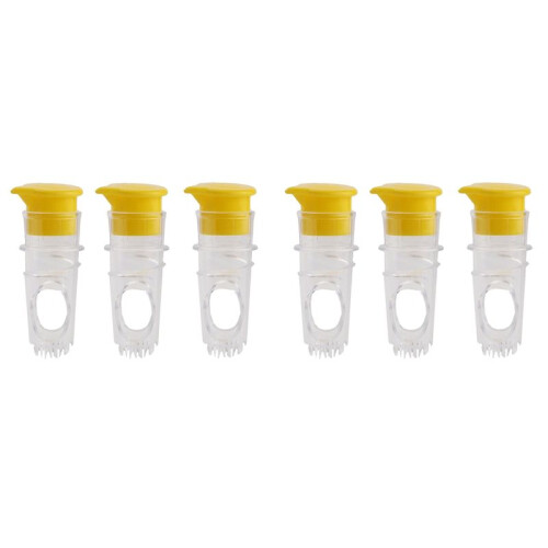 6PCS  Manual Lemon Squeezer, Portable Lemon Juicer, Multifunctional Fruit Juicer for Your Kitchen