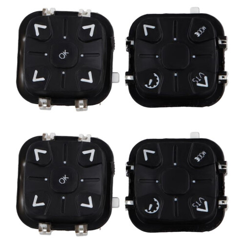 4x for Bombardier  RXP GTX RXT 2018 Motorcycle Boat Button Handle Button Rubber 1