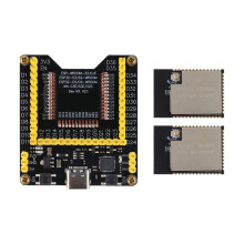 Carte de Test de Programmation ESP32 avec 2 Modules Wi-Fi 5.0 N16R8 XH-S3E et Microcontrôleur Double Cœur pour ESP-32S ESP32-S3