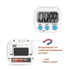 2Pcs Kitchen Timer , Magnetic Digital Timers Loud Alarm Kitchen Timers for Upgrade Classroom Timer for Kids