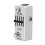 Rowin Guitar Equalizer Pedal 5-Band Parametric EQ Guitar Effect Pedal Frequency Compensator 18dB Range for  Size Pedal 1