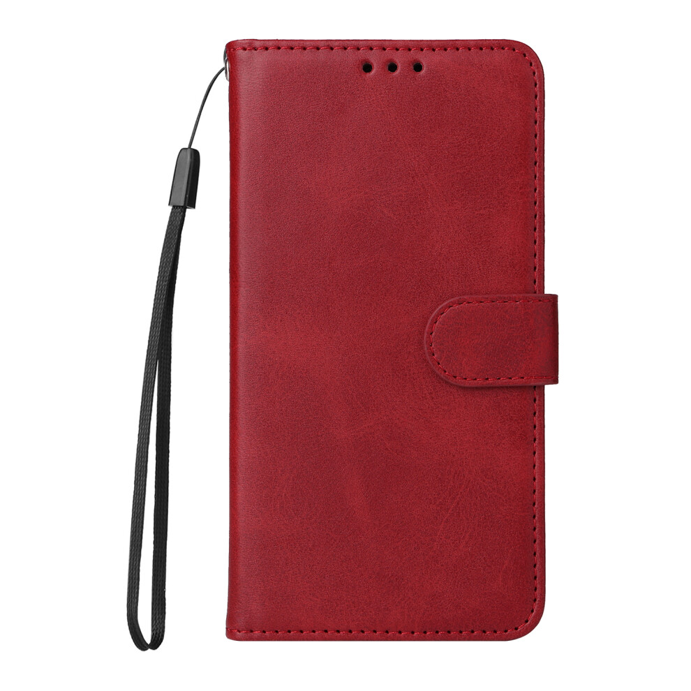 (Red) For Samsung Galaxy S26 Case Wallet Pu Leather Folio Flip Phone Cover Red 6914293054203