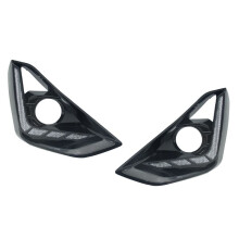 Feux de Jour Ă LED DRL Avant pour Feux Antibrouillard pour D-Max DMAX 2024 avec Clignotants, Blanc + Jaune