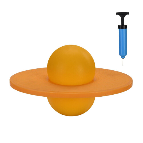 Pogoball for barn, opptil 100 kg, sklisikker base