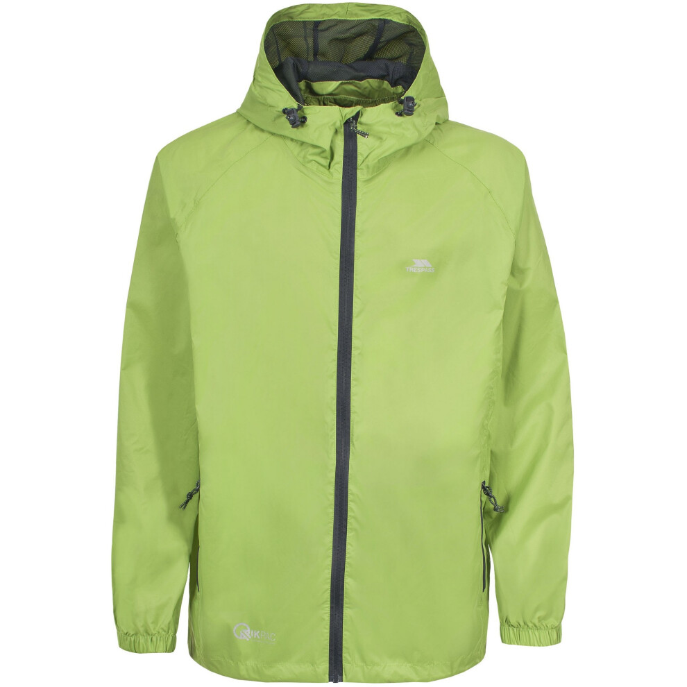 Trespass (Xxl, Leaf) Unisex Adult Qikpac Waterproof Jacket Multicoloured