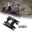 Enhances Metal Gear Box Modular Transmission Case Quick Fixing for 1/18 4