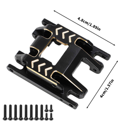 Enhances Metal Gear Box Modular Transmission Case Quick Fixing for 1/18 2