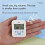 LCD Digital Rhythm Metronome Professional Clip on LCD Digital Metronome Light blue 7