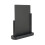 Deflecto Double Sided Small Countertop Chalkboard Information Display Black TCB-SM-BLK 3