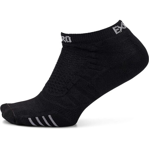 Thorlo Experia ProLite No-Show Socks, Black/Black