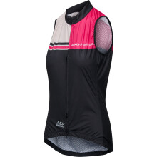 2XU Wind Defence Cycle Womens Gilet, Pink/Black