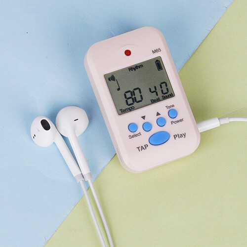 LCD Digital Rhythm Metronome Professional Clip on LCD Digital Metronome Light blue 2