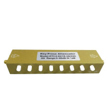 RF Signal Attenuator Key Press Attenuator 3GHz 2W SMA Button Step Adjustable Button Signal Attenuator 0-60dB