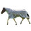 (7', Grey/Sage) Firefoot 200Gm Fixed Neck Horse Turnout Rug 3