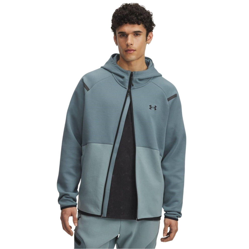 Under Armour (L, Jasper) Mens Unstoppable Full Zip Hoodie Multicoloured