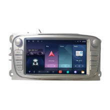 Trådlös Carplay för Android Auto Bilradio Mirror Link Multimedia Videospelare 7-Tums GPS BT FM RDS för FocusII 2008-2011