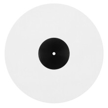 Acryl-Plattentellermatte, Slip-Matte, Schallplattenunterlage, LP-Vinyl-Schallplatten-Ersatzzubehör, Weiß